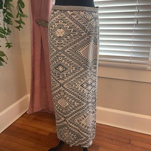 Peruvian Connection Maxi Skirt